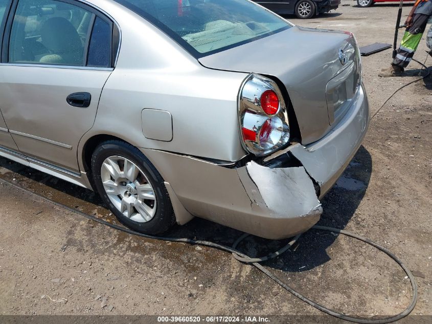 2005 Nissan Altima 2.5 S VIN: 1N4AL11D05N460892 Lot: 39660520