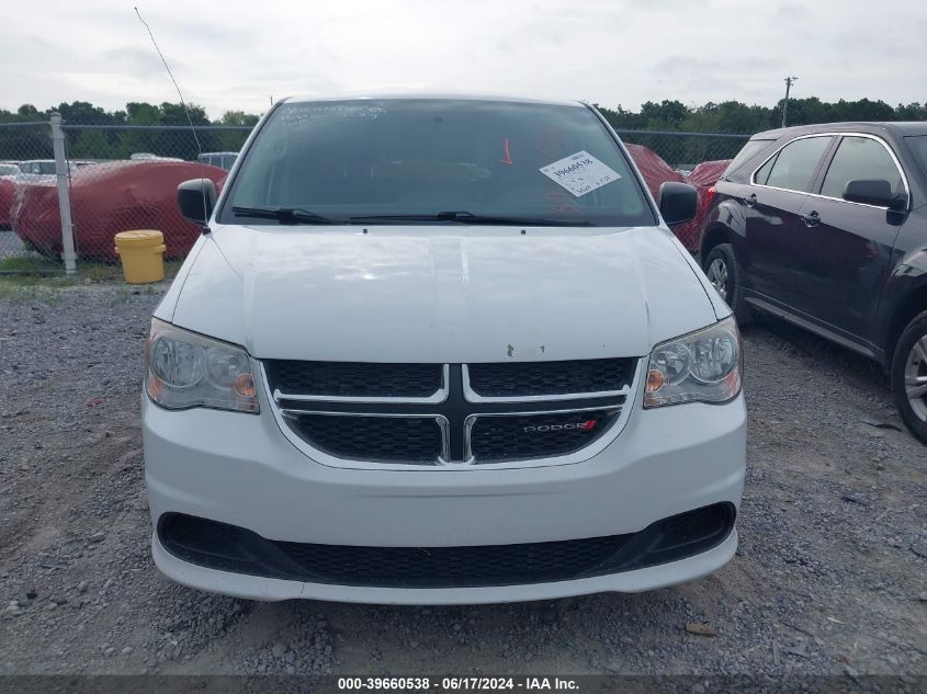 2016 Dodge Grand Caravan Se VIN: 2C4RDGBG1GR209651 Lot: 39660538