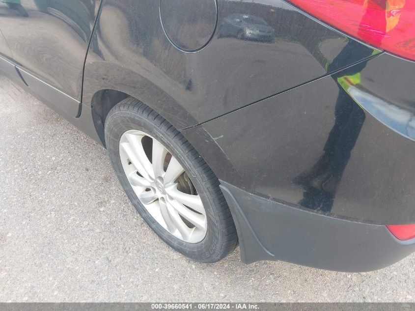 2013 Hyundai Tucson Limited VIN: KM8JUCAC7DU578982 Lot: 39660541