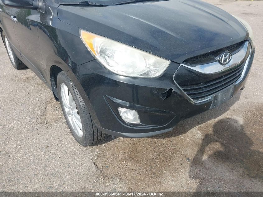 2013 Hyundai Tucson Limited VIN: KM8JUCAC7DU578982 Lot: 39660541