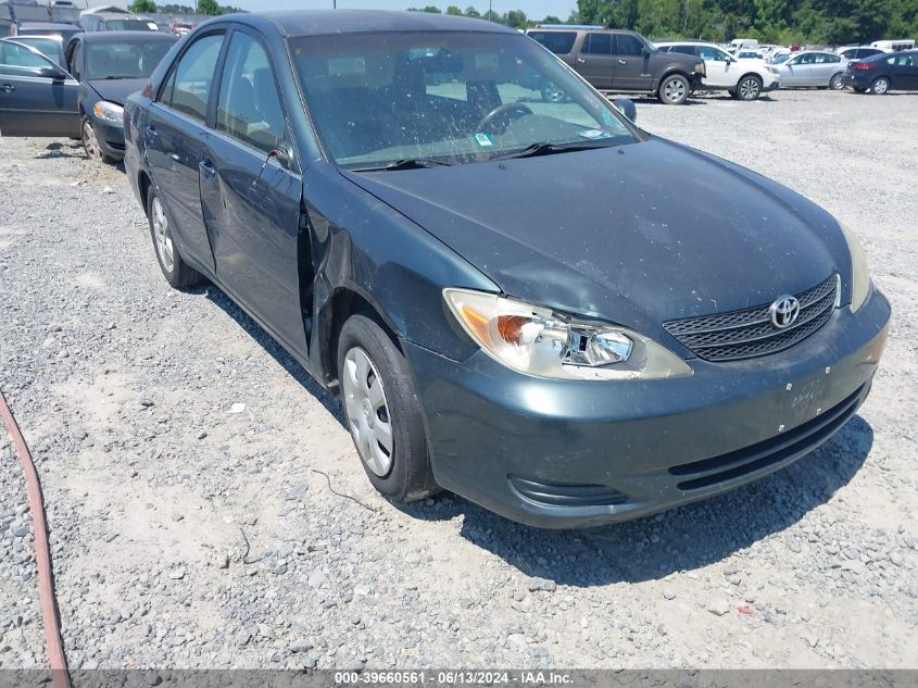 2003 Toyota Camry Le VIN: 4T1BE32K03U775952 Lot: 39660561