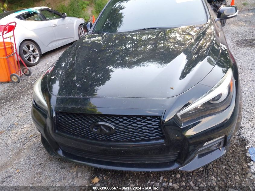 2016 Infiniti Q50 3.0T Premium VIN: JN1EV7AR4GM341954 Lot: 39660567