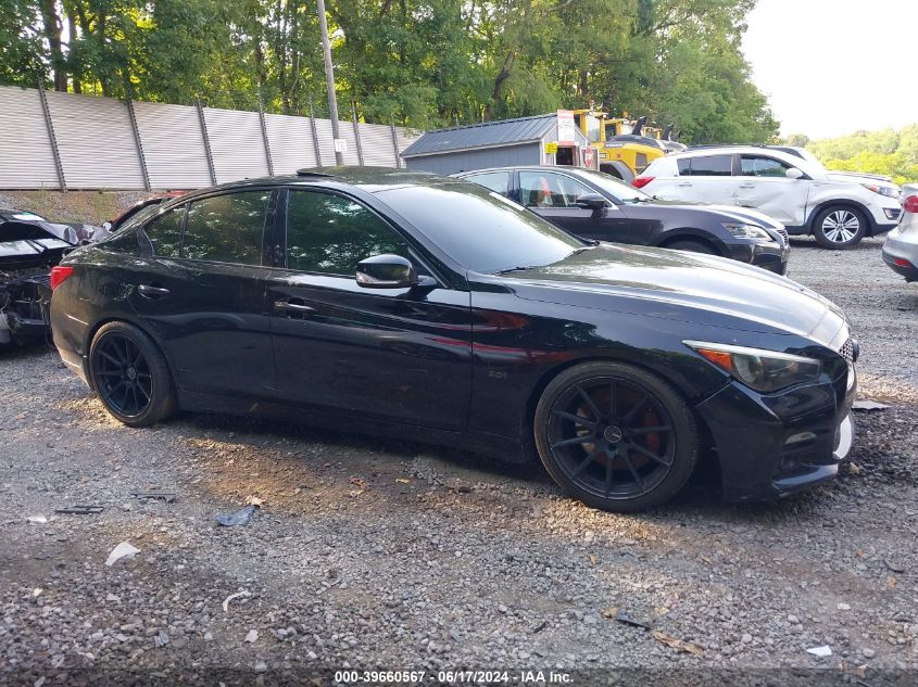 2016 Infiniti Q50 3.0T Premium VIN: JN1EV7AR4GM341954 Lot: 39660567