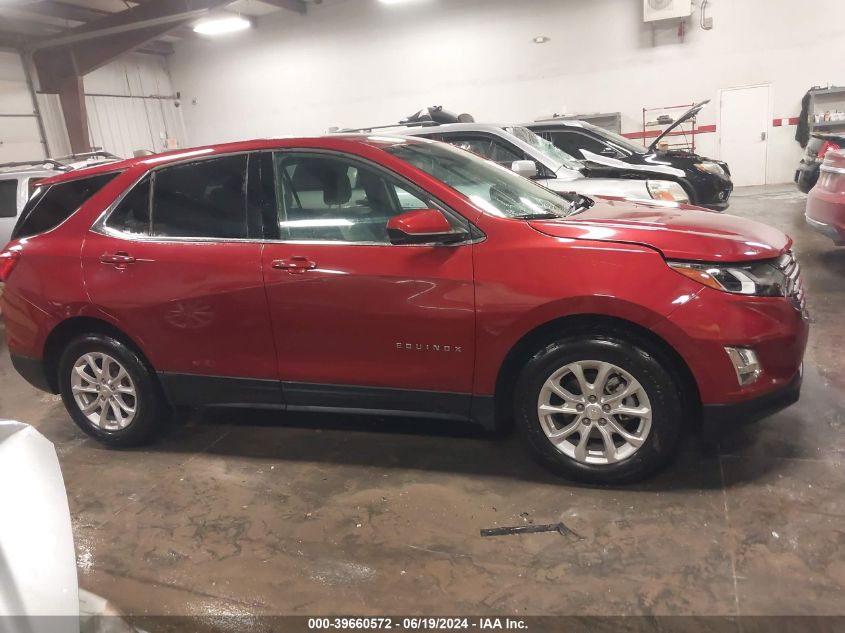 2020 Chevrolet Equinox Fwd Lt 1.5L Turbo VIN: 3GNAXKEV3LS500982 Lot: 39660572