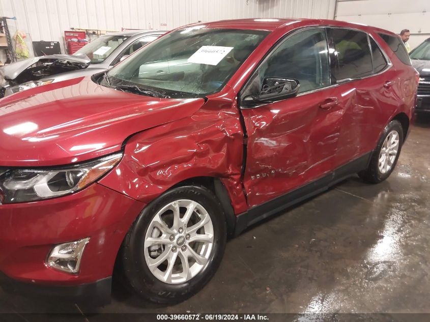 2020 Chevrolet Equinox Fwd Lt 1.5L Turbo VIN: 3GNAXKEV3LS500982 Lot: 39660572