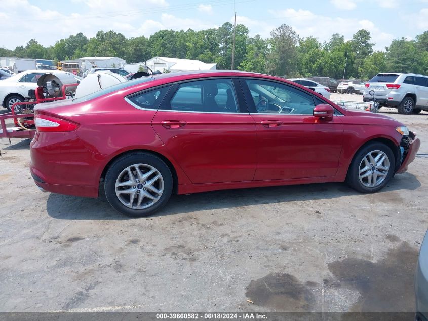 2014 FORD FUSION SE - 3FA6P0HDXER239520