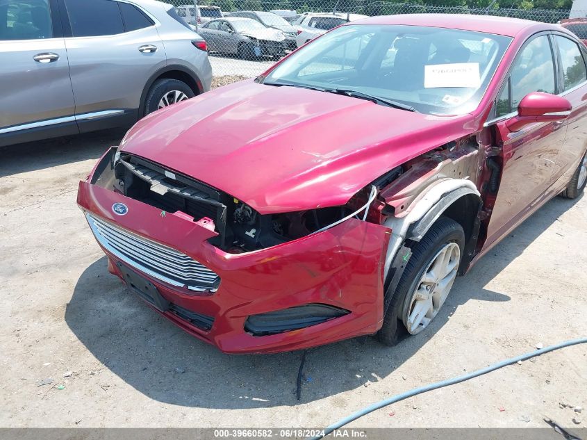 2014 FORD FUSION SE - 3FA6P0HDXER239520