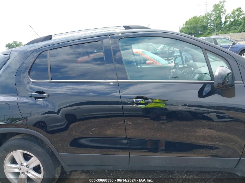 2021 Chevrolet Trax Fwd Lt VIN: KL7CJLSB1MB314323 Lot: 39660590