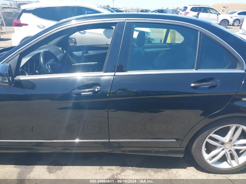 2013 Mercedes-Benz C 250 Luxury/Sport VIN: WDDGF4HB9DA806516 Lot: 39660611