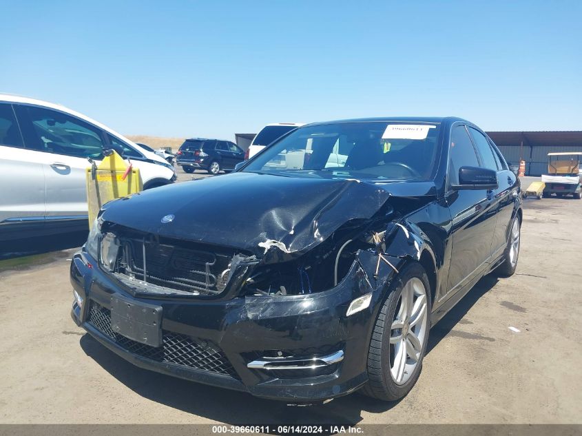 2013 Mercedes-Benz C 250 Luxury/Sport VIN: WDDGF4HB9DA806516 Lot: 39660611