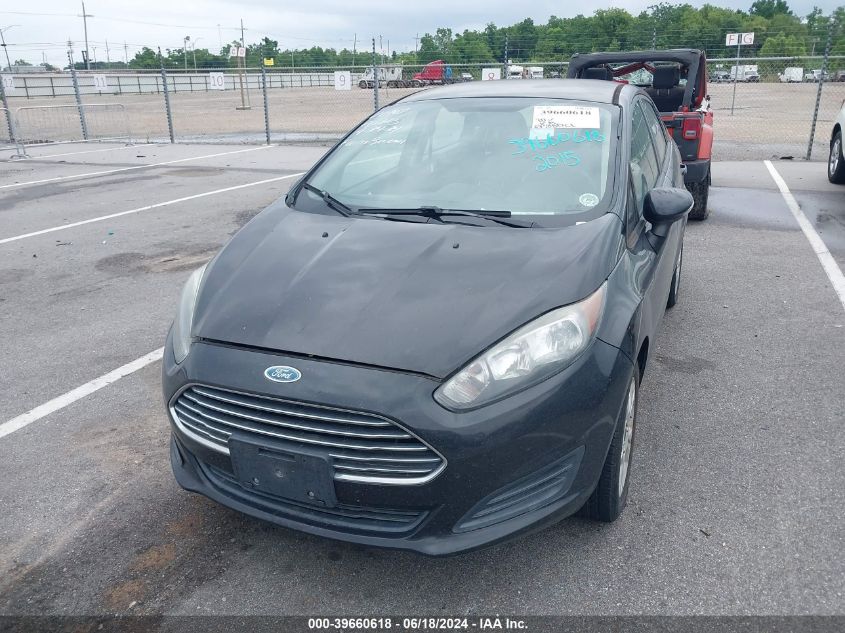 2015 Ford Fiesta Se VIN: 3FADP4BJ3FM117612 Lot: 39660618