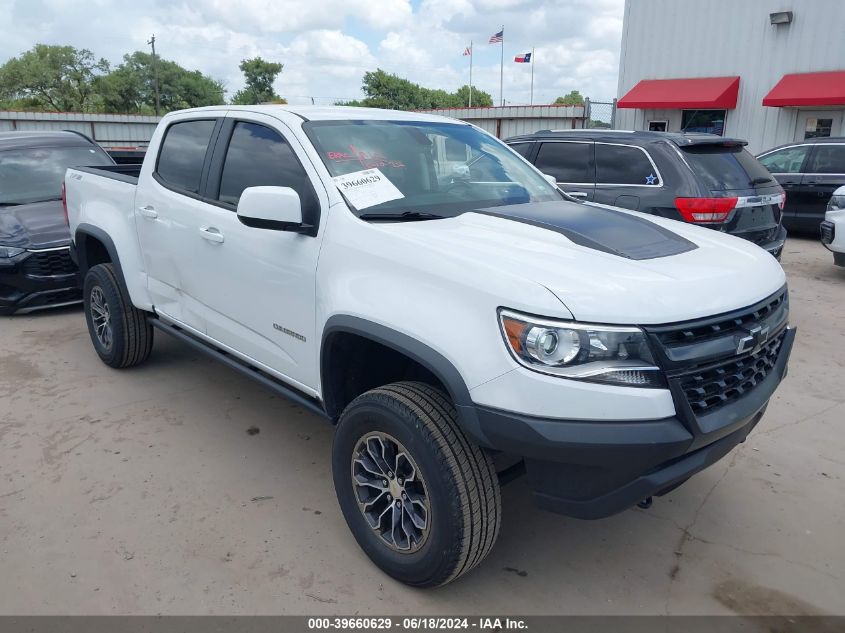 2020 Chevrolet Colorado 4Wd Short Box Zr2 VIN: 1GCGTEEN5L1112363 Lot: 39660629