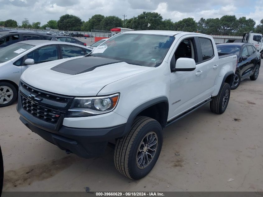 2020 Chevrolet Colorado 4Wd Short Box Zr2 VIN: 1GCGTEEN5L1112363 Lot: 39660629