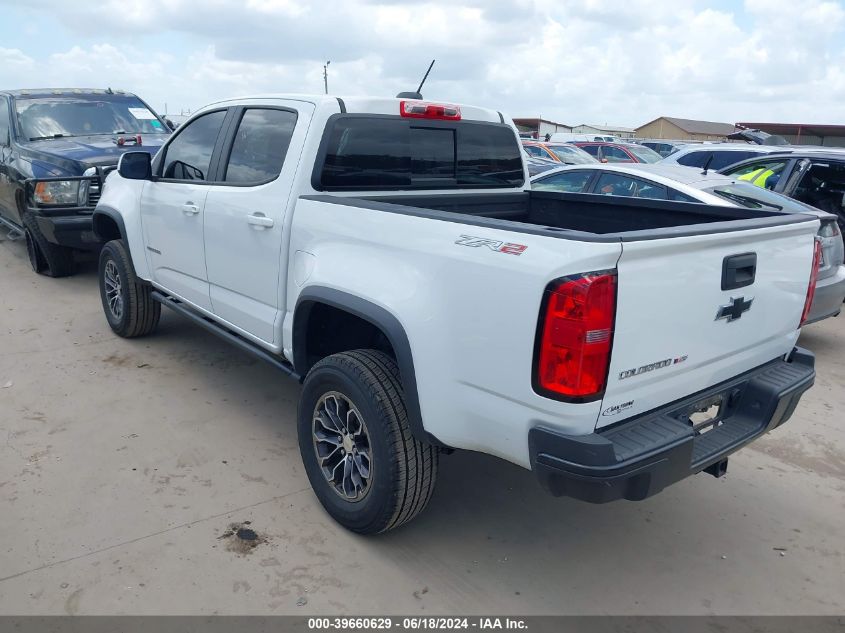 2020 Chevrolet Colorado 4Wd Short Box Zr2 VIN: 1GCGTEEN5L1112363 Lot: 39660629