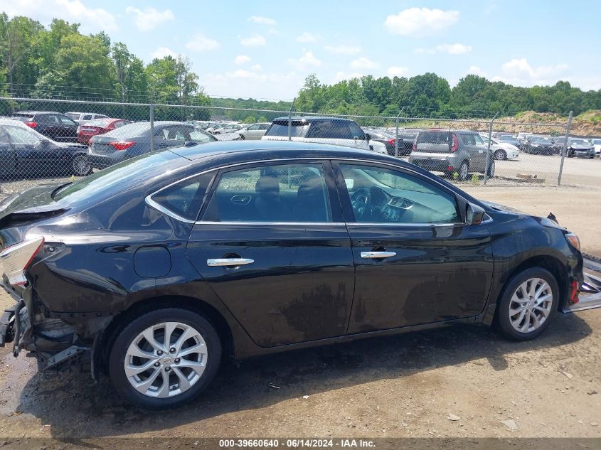 2018 Nissan Sentra Sv VIN: 3N1AB7AP9JY223621 Lot: 39660640