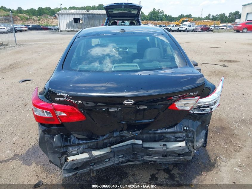 2018 Nissan Sentra Sv VIN: 3N1AB7AP9JY223621 Lot: 39660640