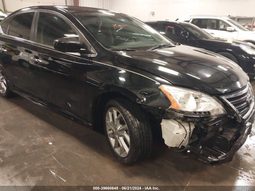 2013 Nissan Sentra Sr VIN: 3N1AB7AP4DL645197 Lot: 39660649