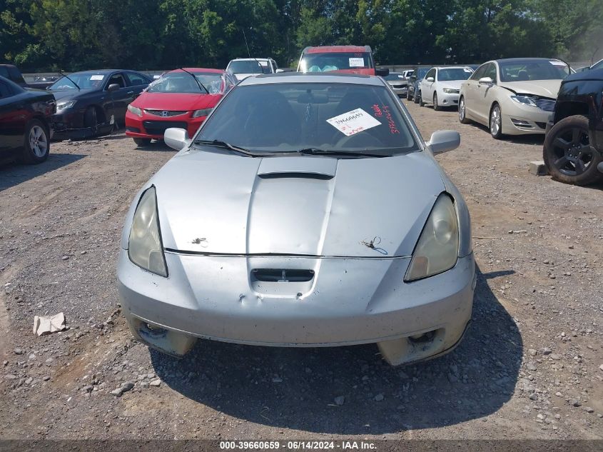 2000 Toyota Celica Gt VIN: JTDDR32T4Y0046037 Lot: 39660659