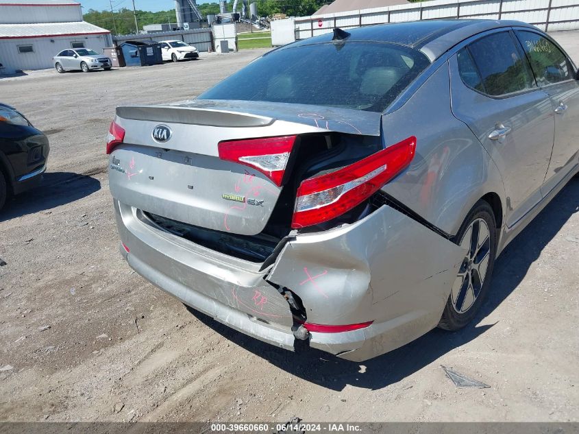 2013 Kia Optima Hybrid Ex VIN: KNAGM4AD9D5053071 Lot: 39660660