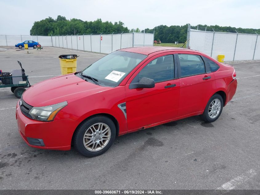 2008 Ford Focus Se/Ses VIN: 1FAHP35N58W146588 Lot: 39660671