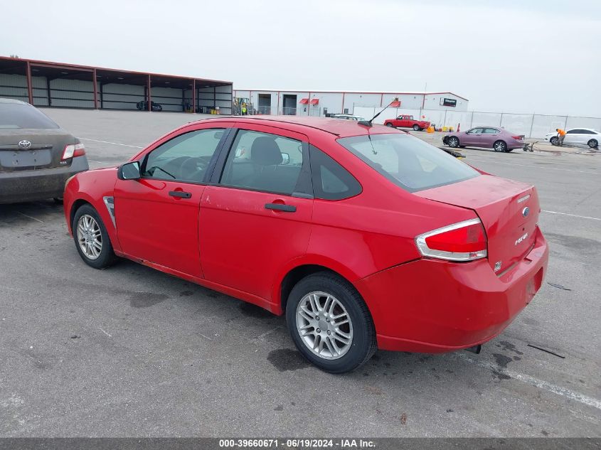 2008 Ford Focus Se/Ses VIN: 1FAHP35N58W146588 Lot: 39660671