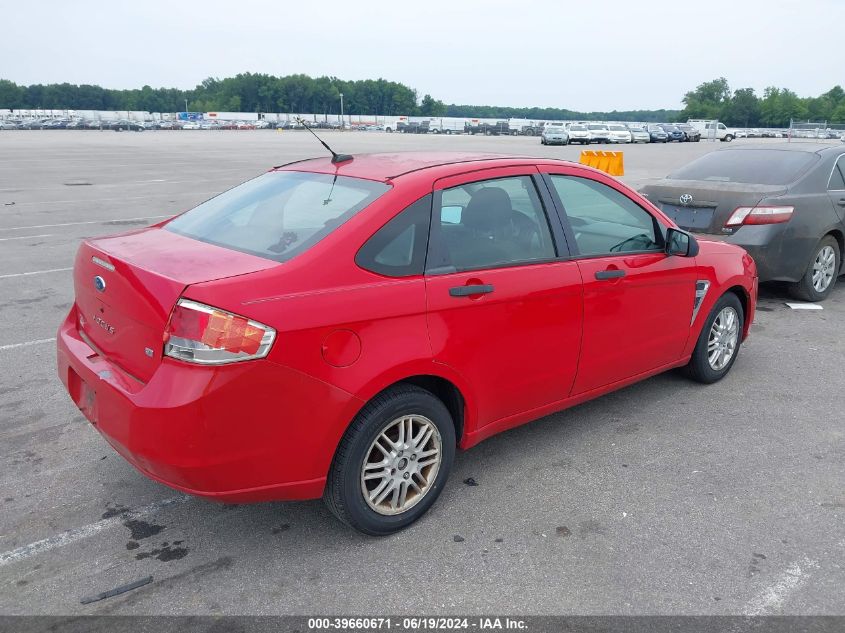 2008 Ford Focus Se/Ses VIN: 1FAHP35N58W146588 Lot: 39660671