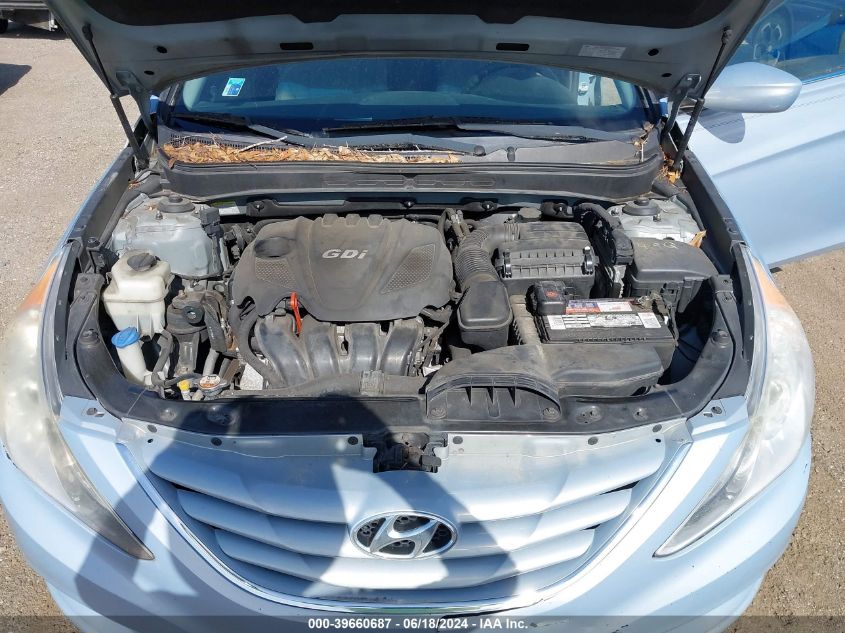 2013 Hyundai Sonata Gls VIN: 5NPEB4AC8DH801042 Lot: 39660687