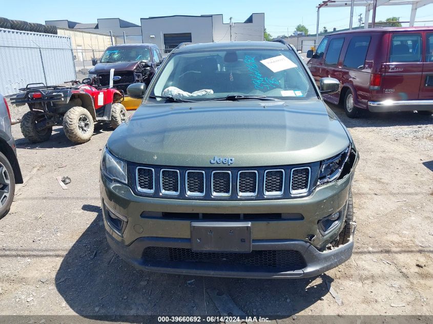2018 Jeep Compass Latitude 4X4 VIN: 3C4NJDBB3JT137866 Lot: 39660692