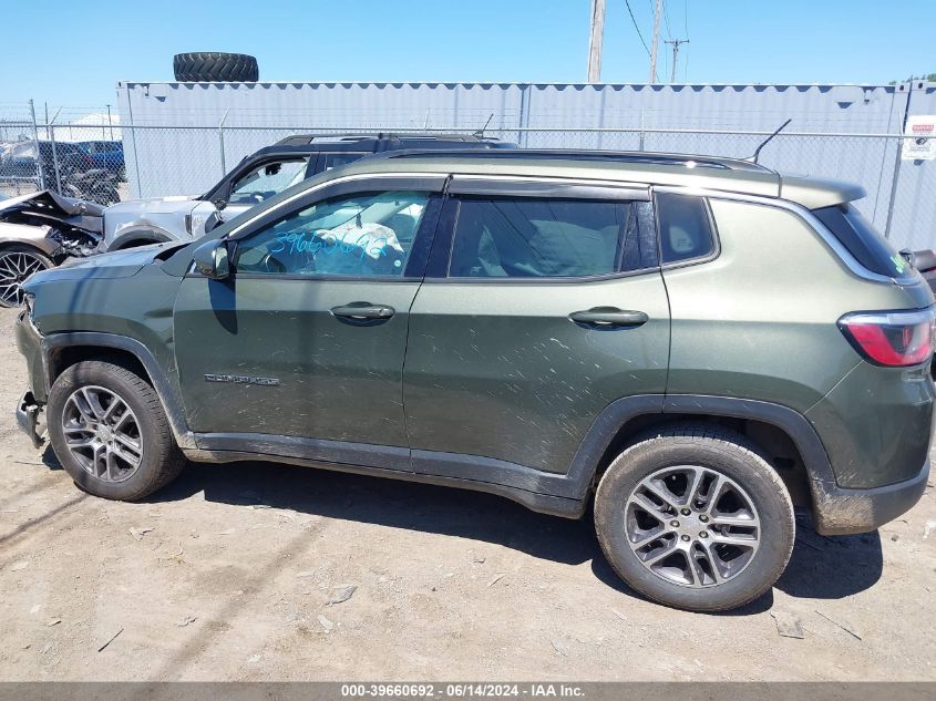 2018 Jeep Compass Latitude 4X4 VIN: 3C4NJDBB3JT137866 Lot: 39660692