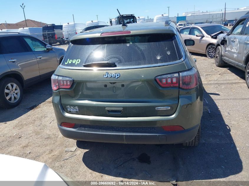 2018 Jeep Compass Latitude 4X4 VIN: 3C4NJDBB3JT137866 Lot: 39660692