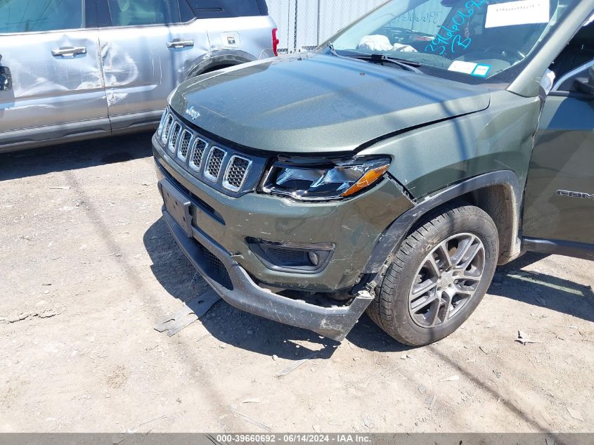 2018 Jeep Compass Latitude 4X4 VIN: 3C4NJDBB3JT137866 Lot: 39660692