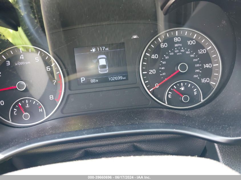 2019 Kia Optima Lx VIN: 5XXGT4L31KG299146 Lot: 39660696