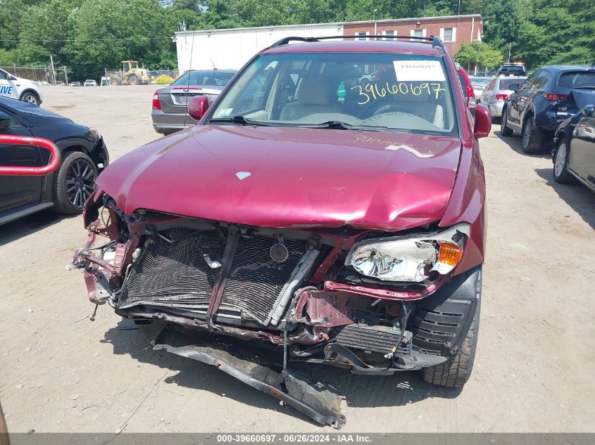 2005 Toyota Highlander V6 VIN: JTEDP21A550065848 Lot: 39660697