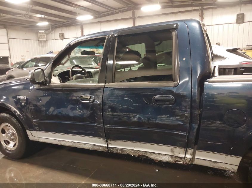 2002 Ford F-150 Lariat/Xlt VIN: 1FTRW07L12KA87615 Lot: 39660711