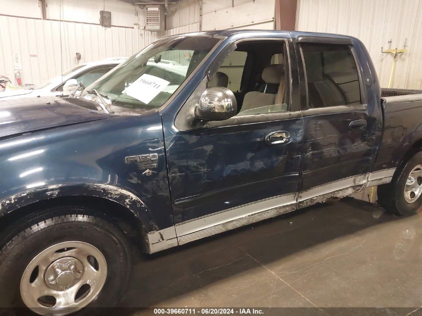 2002 Ford F-150 Lariat/Xlt VIN: 1FTRW07L12KA87615 Lot: 39660711