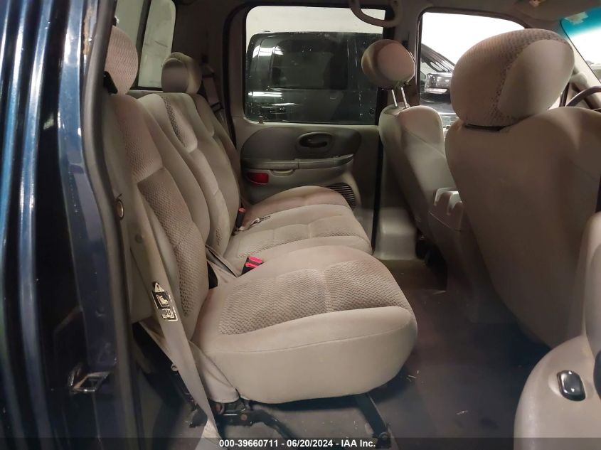 2002 Ford F-150 Lariat/Xlt VIN: 1FTRW07L12KA87615 Lot: 39660711