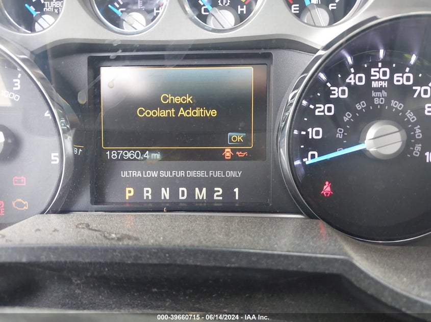 2011 Ford F-250 Lariat VIN: 1FT7W2BT3BEA97930 Lot: 39660715