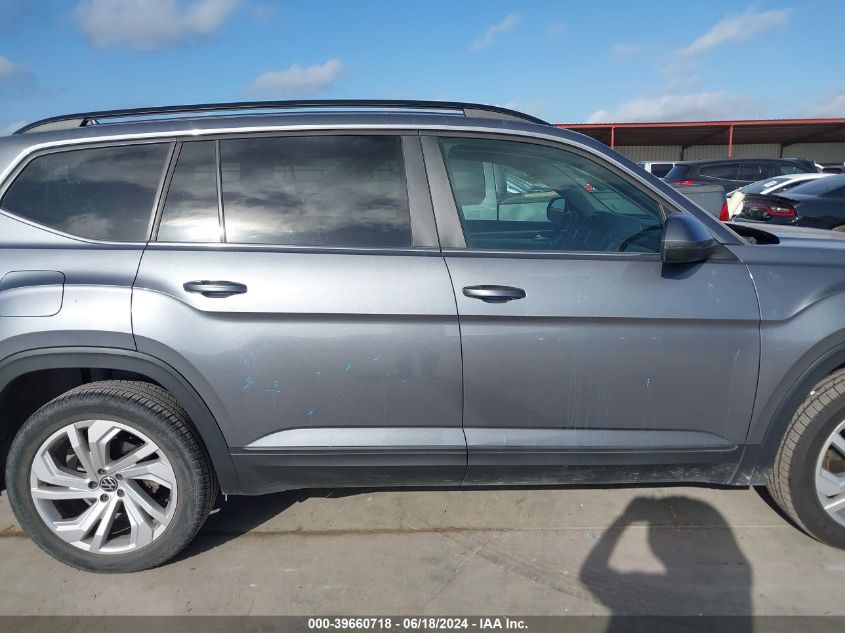 2021 Volkswagen Atlas 3.6L V6 Se W/Technology VIN: 1V2HR2CA2MC582873 Lot: 39660718