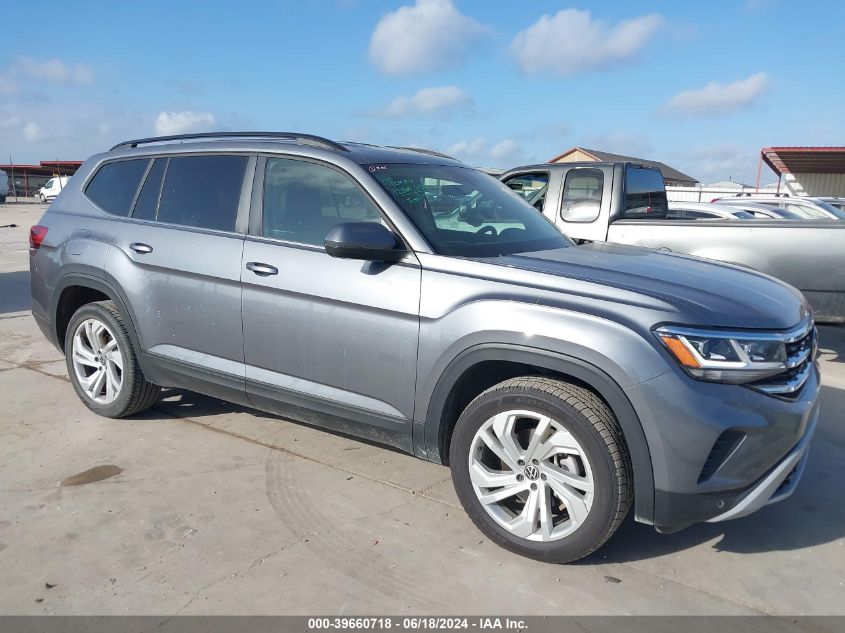 2021 Volkswagen Atlas 3.6L V6 Se W/Technology VIN: 1V2HR2CA2MC582873 Lot: 39660718