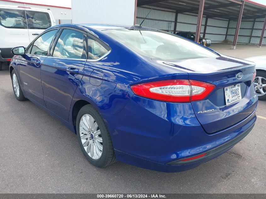 2016 Ford Fusion Hybrid Se VIN: 3FA6P0LU8GR369693 Lot: 39660720