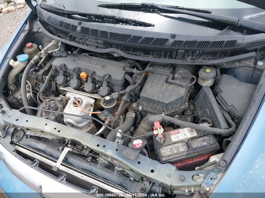 2010 Honda Civic Lx VIN: 2HGFA1F56AH569210 Lot: 39660726