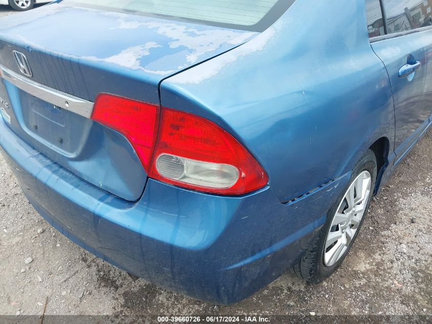 2010 Honda Civic Lx VIN: 2HGFA1F56AH569210 Lot: 39660726