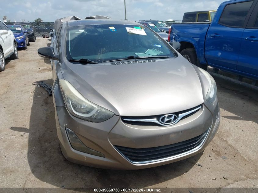 5NPDH4AE3GH723222 2016 HYUNDAI ELANTRA - Image 1