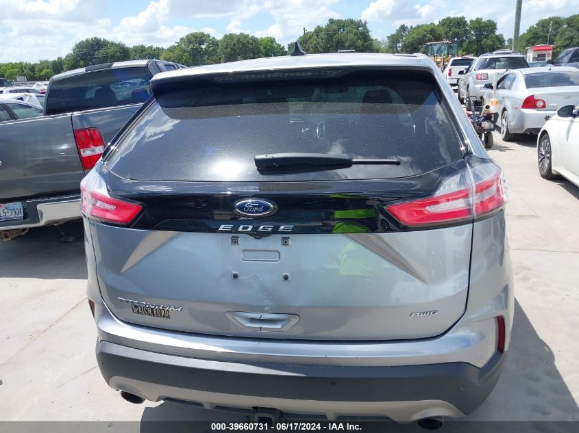 2021 Ford Edge Titanium VIN: 2FMPK4K97MBA46968 Lot: 39660731
