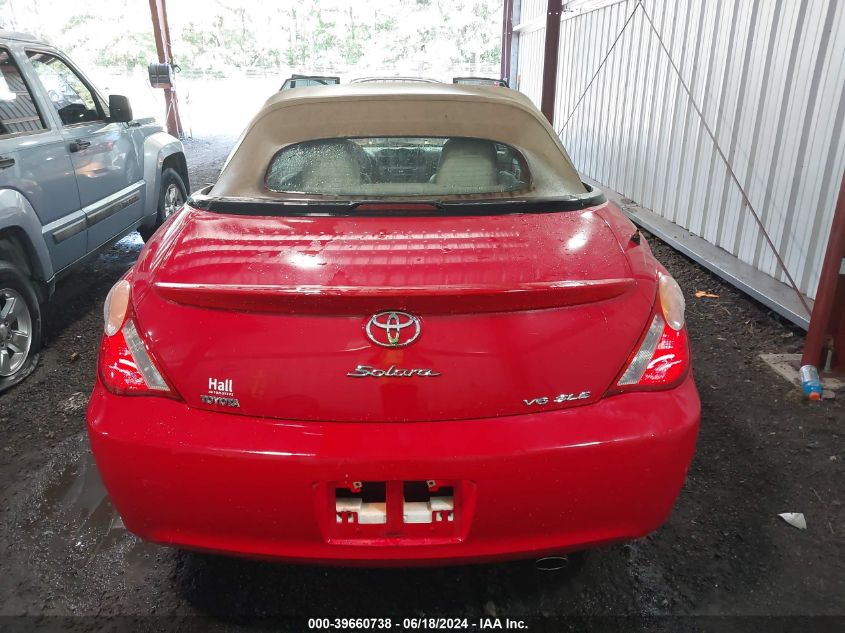 2006 Toyota Camry Solara Sle VIN: 4T1FA38P16U085728 Lot: 39660738