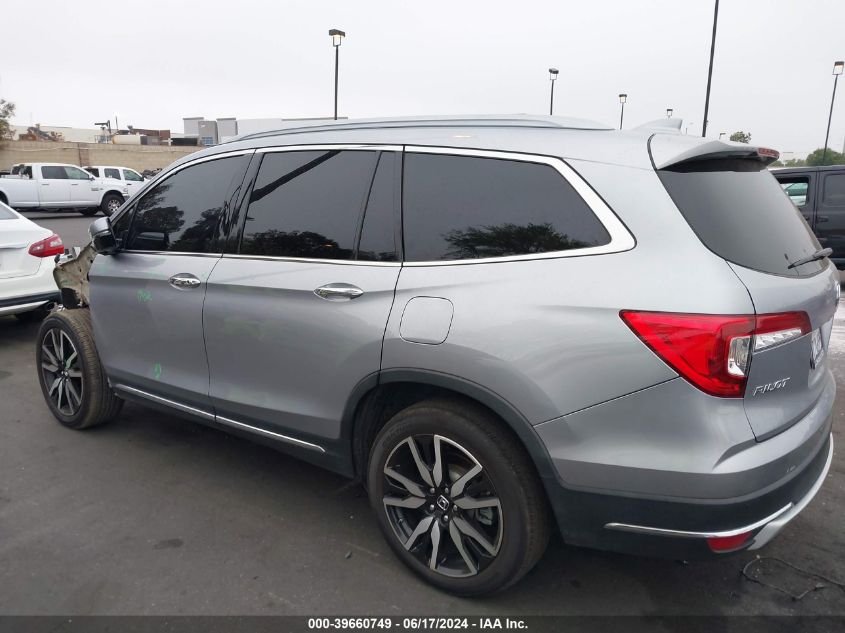 2020 Honda Pilot 2Wd Touring 8 Passenger VIN: 5FNYF5H94LB000719 Lot: 39660749