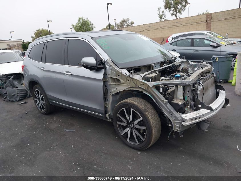 2020 Honda Pilot 2Wd Touring 8 Passenger VIN: 5FNYF5H94LB000719 Lot: 39660749