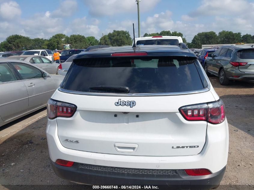 2023 Jeep Compass Limited 4X4 VIN: 3C4NJDCN9PT567113 Lot: 39660748