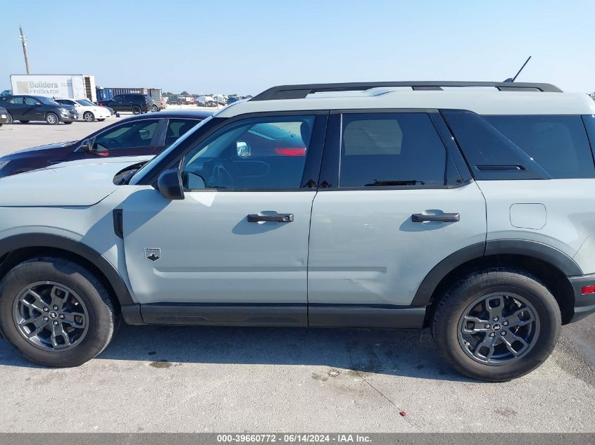 2023 Ford Bronco Sport Big Bend VIN: 3FMCR9B63PRD90977 Lot: 39660772