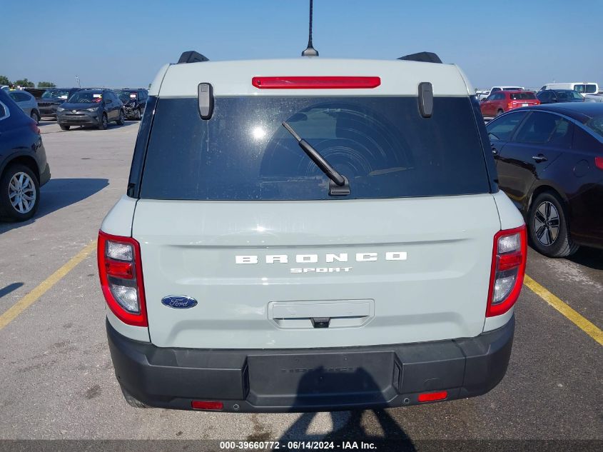 2023 Ford Bronco Sport Big Bend VIN: 3FMCR9B63PRD90977 Lot: 39660772